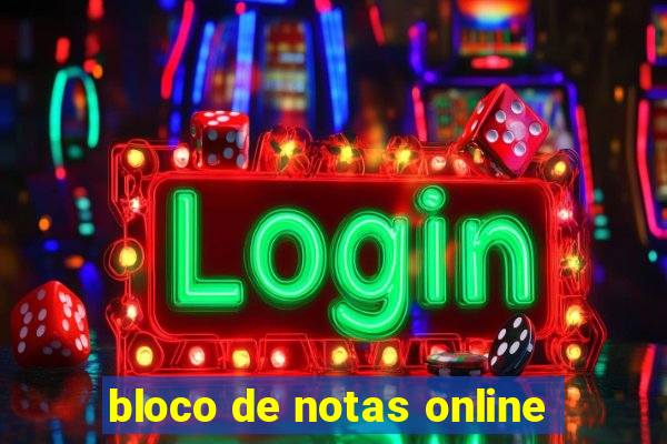 bloco de notas online